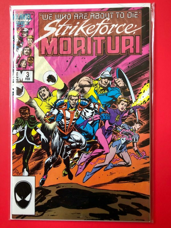 STRIKEFORCE MORITURI V1 #3 MARVEL 1986 / NM QUALITY