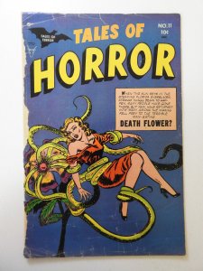 Tales of Horror #11 (1954) PR Condition Back cover missing, cover detached