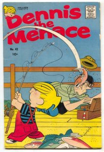 Dennis The Menace #42 1960- Hallden comic book VG/FN