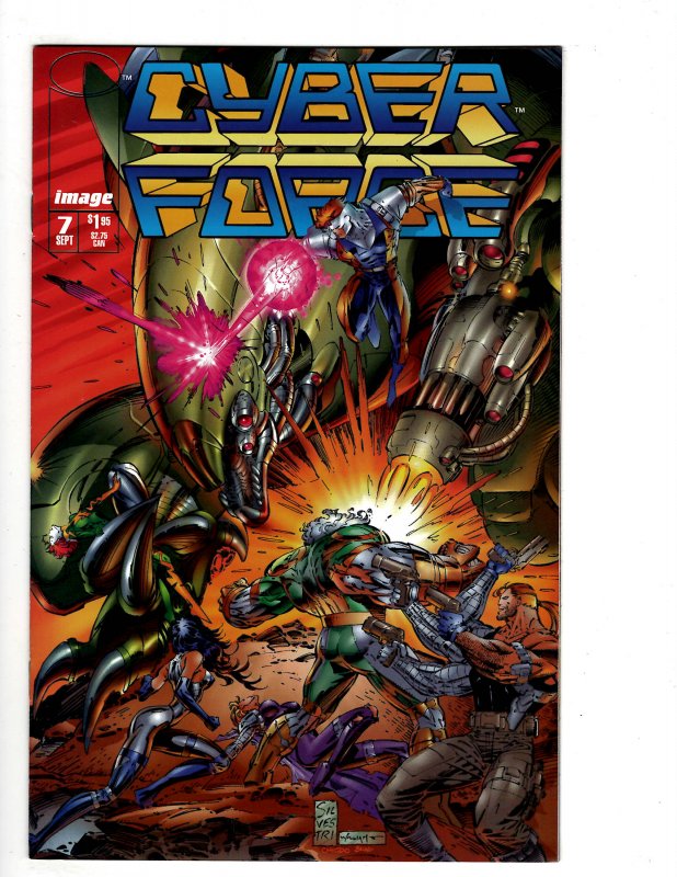 Cyber Force #7 (1994) SR35