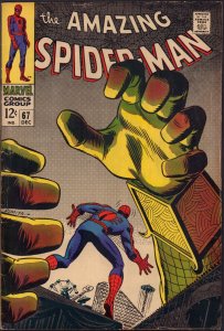 Amazing Spider-Man #67 - 1st App of Randy Robertson (5.0 / 5.5) 1968