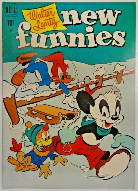 New Funnies #160, 163, 166, 174, 179, 180, 182, 185, G= (8 books) 