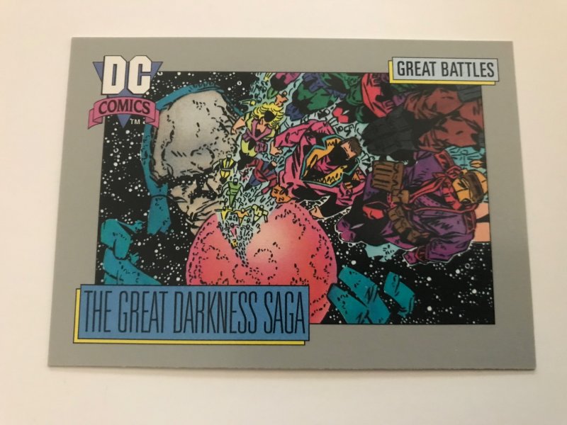 THE GREAT DARKNESS SAGA #161 card : 1992 DC Universe Series 1, NM/M, Impel