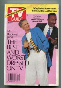 MAG: TV Guide-Best and Worst Dressed-Manhattan Cable Edition-Oct 1991-VG