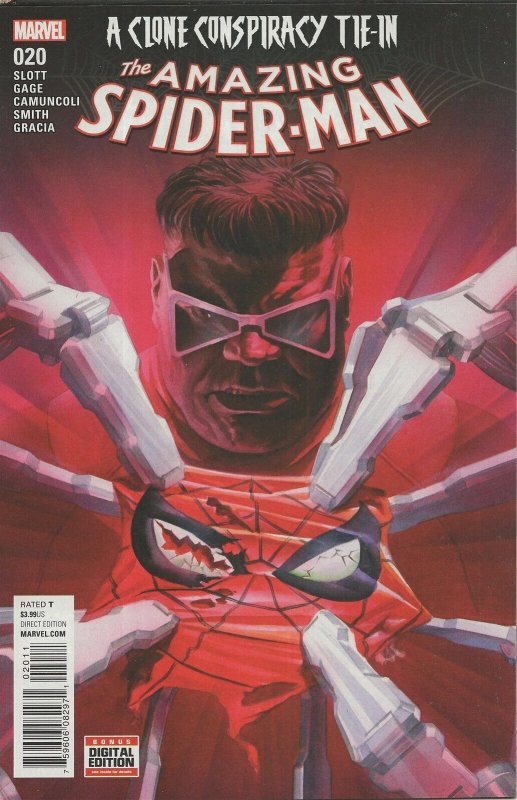 Amazing Spider-Man #20 ORIGINAL Vintage 2016 Marvel Comics