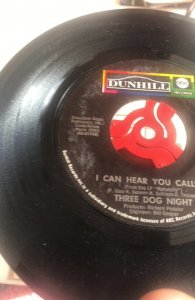 Three dog night 45 1968? Joy to the world..label scuffed, grooves are clean