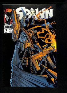 Spawn #7 1st Published Artwork by Randy Queen!