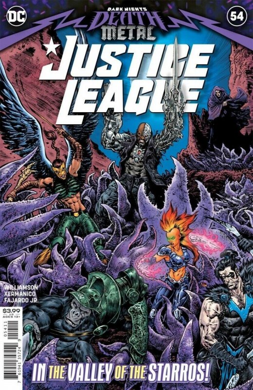 Justice League (2018) #54 VF/NM Liam Sharp Cover