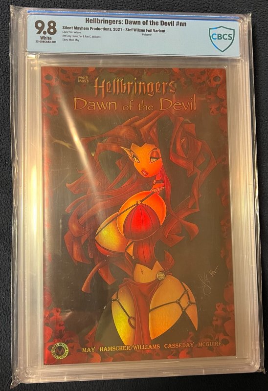 Hellbringers Dawn of the Devil #1 2021 Mark May Metal Graded CBCS 9.8 GB03