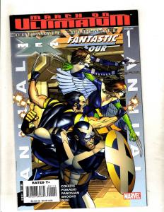 5 Ultimate Fantastic Four Marvel Comics ANNUAL # 1 2 Requiem 1 X-Men Annual CJ9