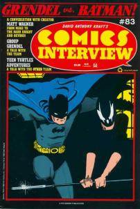 Comics Interview #83 VF/NM; Fictioneer | save on shipping - details inside