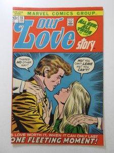 Our Love Story #15 (1972) Sharp VF- Condition!