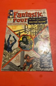 Fantastic Four #17 (1963)defeated by doom see description