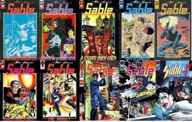 SABLE (MIKE GRELLS; 1990 FS) 1-10  COMPLETE!