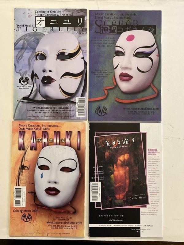 Kabuki 21 Comics + 3 Tpb Image Comics (1997) 1-9 Scarab 1-8 (1999) (2 Comp Sets) 