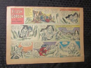 1954 FLASH GORDON Color Newspaper Strips by Mac Raboy LOT of 6 VG 9/5 - 10/17