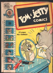 Tom & Jerry #73 1950-Barney Bear-Flip 'n' Dip-MGM cartoon characters