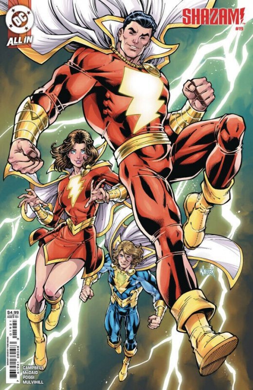 Shazam! #19 Cover A, B, or C (Pick a Variant) Bagged & Boarded