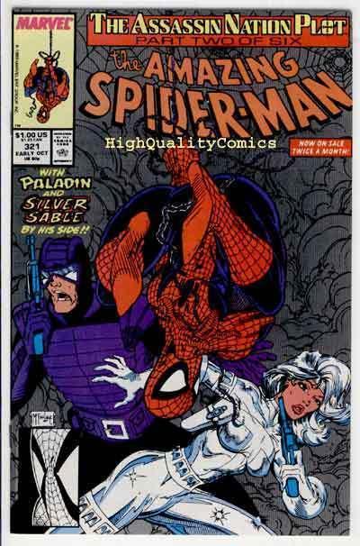 Amazing SPIDER-MAN #321, VF+/NM, Paladin, Todd McFarlane, 1963, more in store
