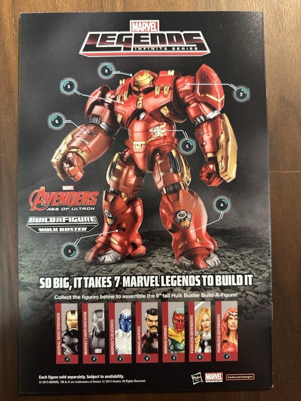 Ultimates #1A VF/NM Kenneth Rocafort Cover (Marvel 2016)