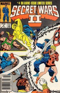 Secret Wars II #4 (Newsstand) POOR ; Marvel | low grade comic