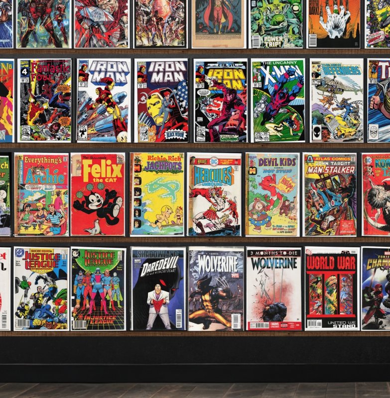 Huge Lot 150+ Comics with Wolverine, The Uncanny X-Men, Green Lantern & More!