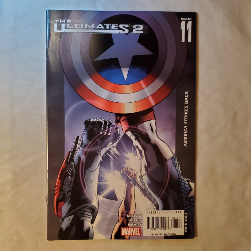 Ultimates2 11 Near Mint- Cover by Bryan Hitch