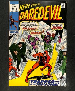 Daredevil #61 Cobra! The Jester! Mr Hyde!