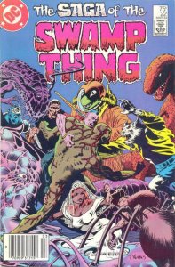 Saga of the Swamp Thing, The #22 (Newsstand) VF ; DC | Alan Moore