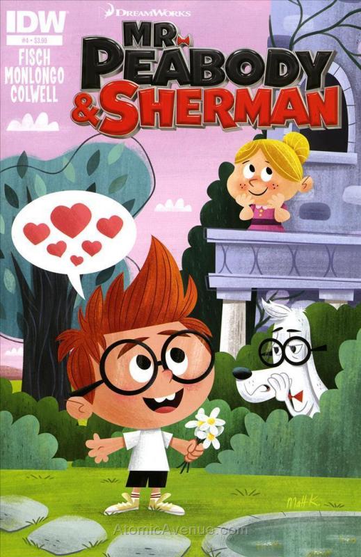 Mr. Peabody & Sherman #4 VF/NM IDW - save on shipping - details inside