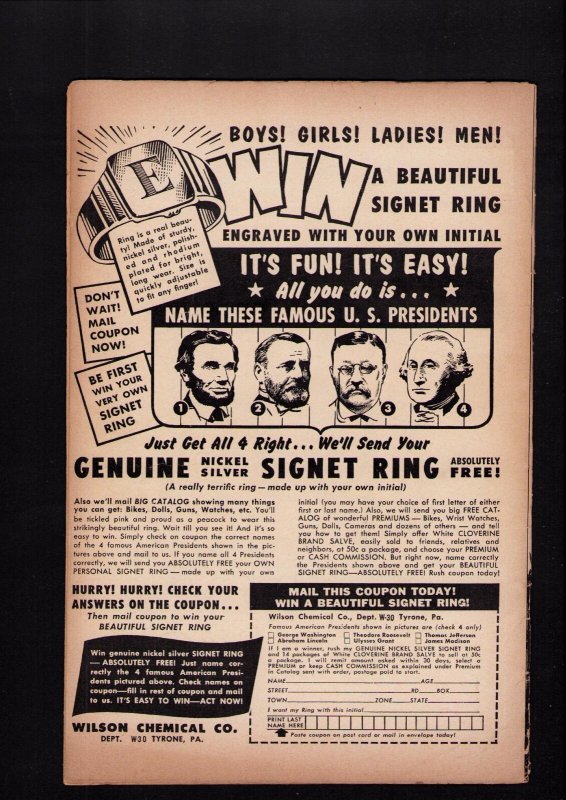 Dynamic Adventures #9 - EVERETT KINSTLER COVER! (4.0/4.5) 1958