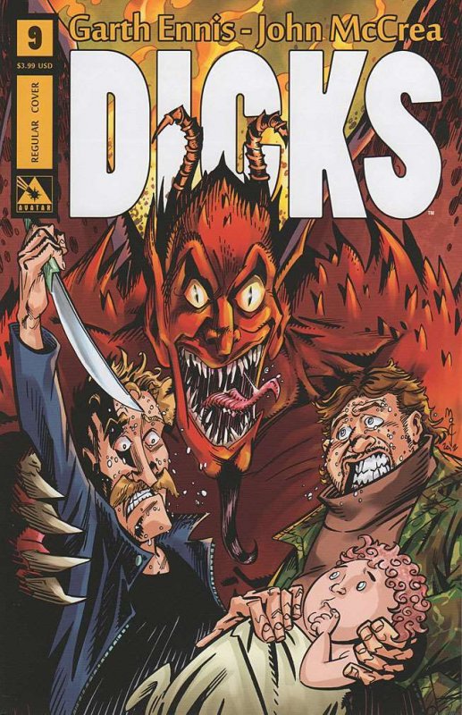 Dicks (2nd Series) #9 FN ; Avatar | Garth Ennis Penultimate Issue