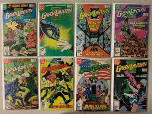 Green Lantern and GL Corps lot #142-224 (last issue) direct 38 diff (1981-88)
