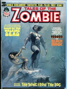 Tales of the Zombie #1 1973- Boris Vallejo- Marvel Monster Horror Magazine