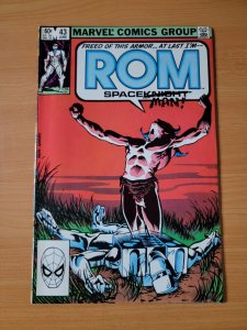 Rom Spaceknight #43 Direct Market Edition ~ NEAR MINT NM ~ 1983 Marvel Comics