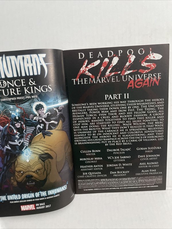 Deadpool Kills The Marvel Universe Again #2