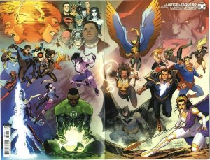 JUSTICE LEAGUE #59 CVR B DAVID MARQUEZ WRAPAROUND VAR - DC COMICS - MARCH 2021