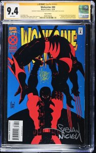 Wolverine (1994) # 88 (CGC 9.4) Signed  Fabian Nicieza  • Adam Kubert • Deadpool