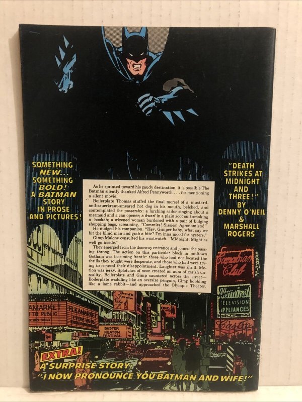 Batman spectacular summer 1978