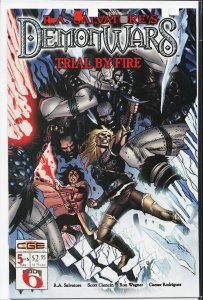 R.A. Salvatore's DemonWars: Trial by Fire #5 (2003)