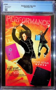 The Amazing Spider-Man #570  (2008) - CGC 9.6 - Cert#4657731012