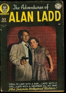 ADVENTURES OF ALAN LADD #2- MOVIE PHOTO COVER-DC VG