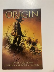 Origin True Story Of Wolverine Sc Signed Quesada Tpb Marvel 
