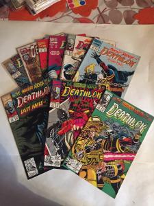 DEATHLOK-V1-#'s-1,2 / 6-10 / 12,13,15.--1991-1992