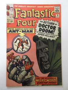 Fantastic Four #16 (1963) GD/VG Condition 5 in tear 1st page