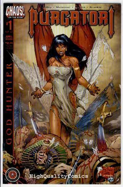 PURGATORI : GOD HUNTER #1, VF/NM, Vampire, Good Girl, Brian Pulido, 2002