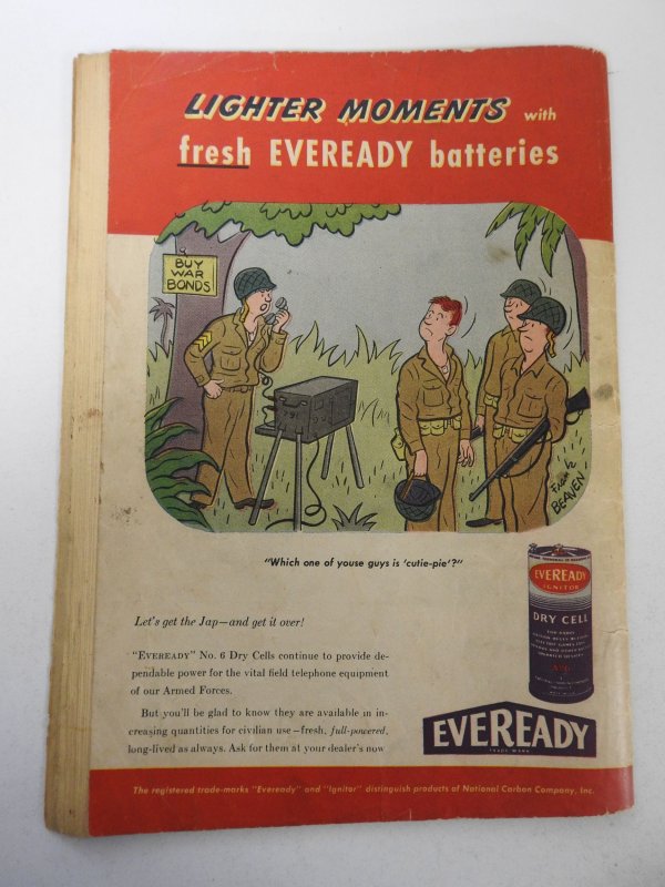 Superman #37 (1945) GD/VG Condition cover detached top staple