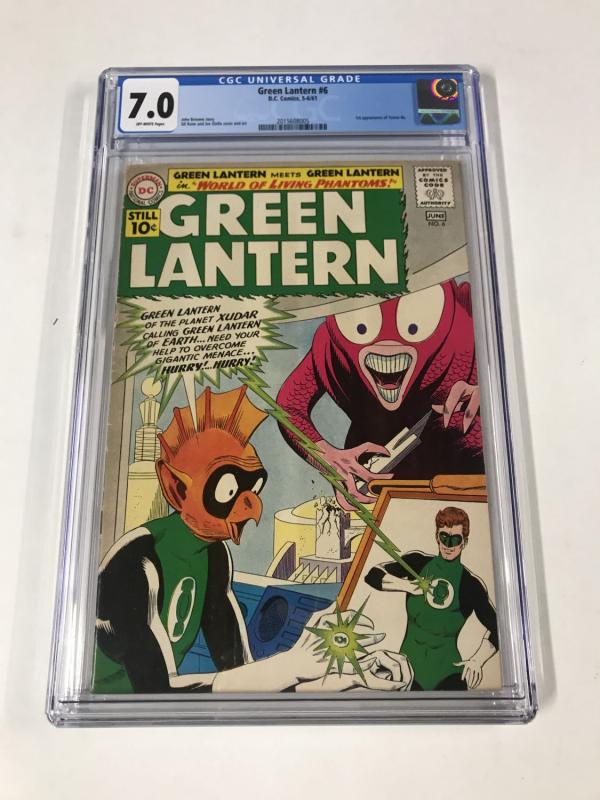 Green lantern (1960s Series) #6 CGC 7.0