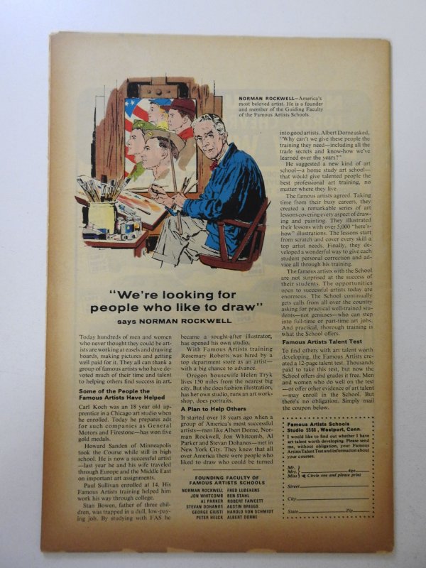 Sgt. Fury #47 (1967) VG- Condition 1 in spine split