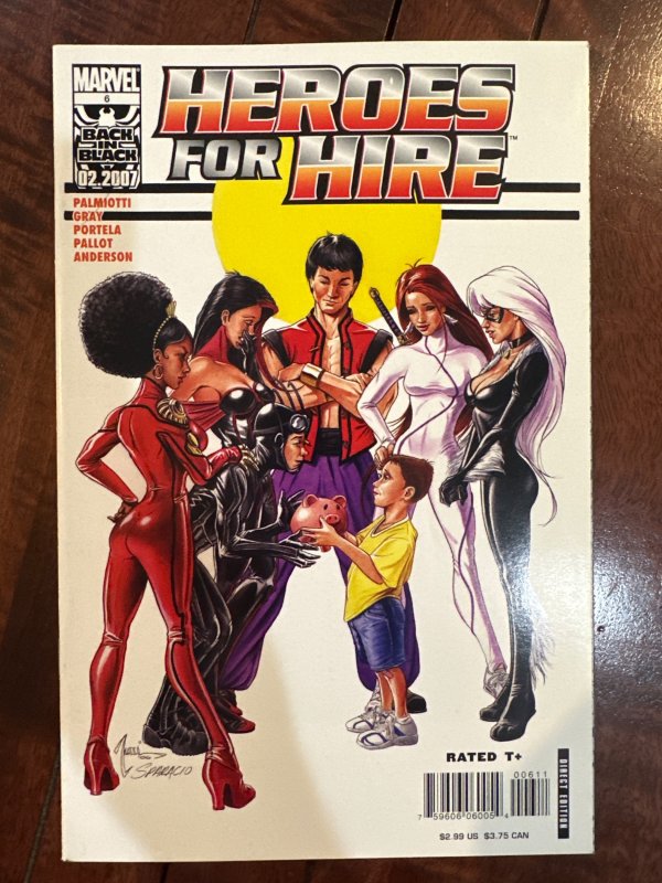 Heroes for Hire #6 (2007)